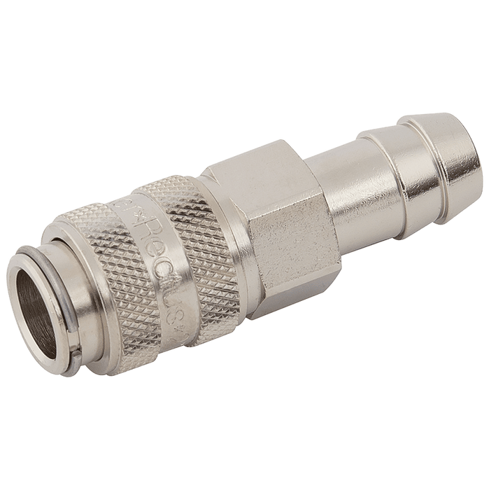 Parker Rectus 6MM Hose Tail Coupling Nickel 21KATF06MPN - FluidAirFittings