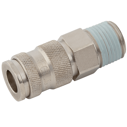 Parker Rectus 1/4" BSPT Male Coupling 25KAAK13MPN - FluidAirFittings