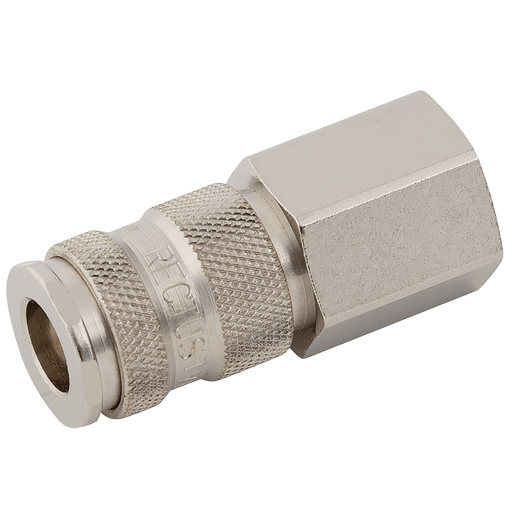 Parker Rectus 3/8" BSPP Female Coupling 25KAIW17MPN - FluidAirFittings