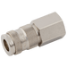 Parker Rectus 1/4" BSPP Female Coupling 25KAIW13MPN - FluidAirFittings