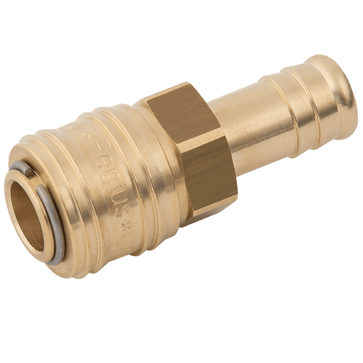 Parker Rectus 09MM Hose Tail Coupling Brass 26KATF09MPX - FluidAirFittings