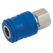 Parker Rectus 3/8" BSPP Female Coupling 26KEIW17MPN - FluidAirFittings