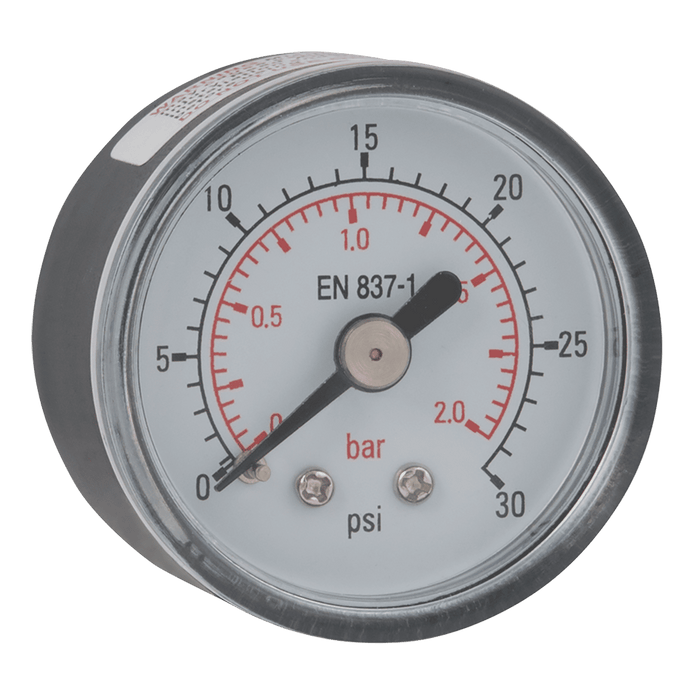 FT Pro - G63-16T Pressure Gauge ABS 63MM DIA 0-16 Bar/PSI G1/4" Rear - FluidAirFittings