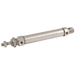 FT Pro 16MM X 100MM Magnetic Double Acting Full SS Cyl KASS-16X100-S-CA - FluidAirFittings