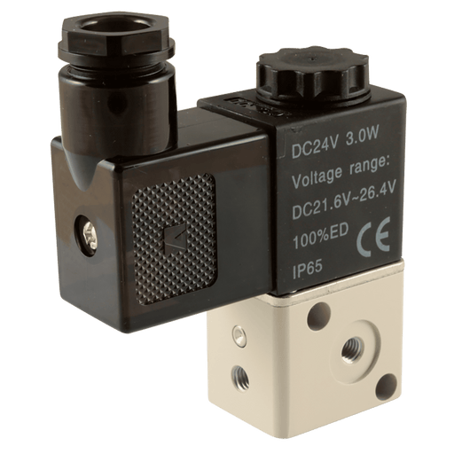 FT Pro M5 3/2 D. Actuator N/C Solenoid/Spring Valve KCV1-M5-A - FluidAirFittings