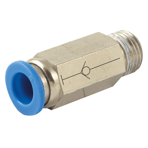FT Pro 3/8" BSPT Male X 12MM OD Stop Valve SPC12-03 - FluidAirFittings