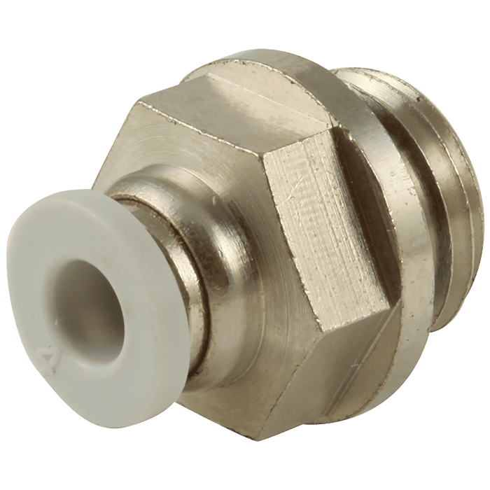 08MM X 3/8 BSPP GREY MALE STUD 10 BAR 2499-5484 - FluidAirFittings