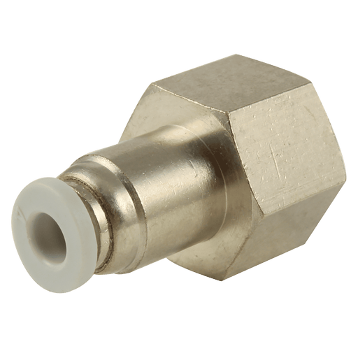 12MM X 1/4 BSPP GREY FEMALE STUD 10 BAR 2499-5462 - FluidAirFittings