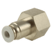 10MM X 1/4 BSPP GREY FEMALE STUD 10 BAR 2499-5465 - FluidAirFittings