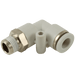 08MM X 3/8 BSPT GREY MALE ELBOW 10 BAR 2499-5447 - FluidAirFittings