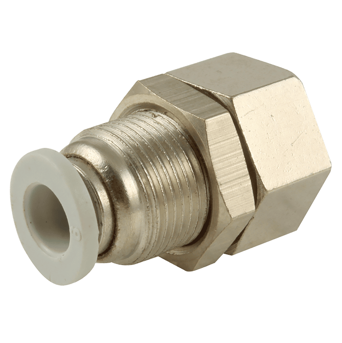 10MM X 1/4 BSPP GREY FEMALE B.HEAD 10BAR 2499-5347 - FluidAirFittings