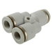 06MM GREY EQUAL Y 10 BAR 2499-5321 - FluidAirFittings