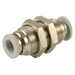 12MM GREY EQUAL BULKHEAD 10 BAR 2499-5304 - FluidAirFittings