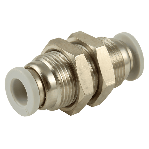 10MM GREY EQUAL BULKHEAD 10 BAR 2499-5305 - FluidAirFittings