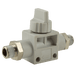 FT Pro 1/4" X 1/8" BSPT Ball Valve 2175-1107 - FluidAirFittings