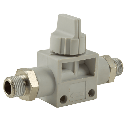 1/2 X 3/8 BSPT GREY B.VALVE 10 BAR 2499-5253 - FluidAirFittings