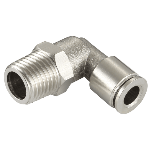FT Pro 10MM OD X 1/2" BSPT Male Stud Elbow MPL10-04 - FluidAirFittings