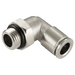 FT Pro 12MM OD X 3/8" BSPP Male Stud Elbow MPL12-G03 - FluidAirFittings