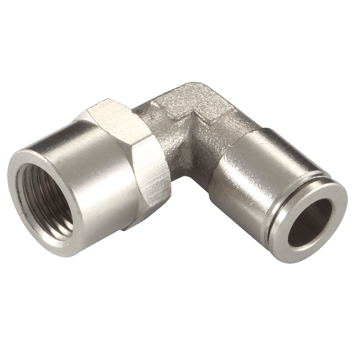 FT Pro 1/8" BSPP X 4MM Female Stud Elbow MPLF4-G01 - FluidAirFittings