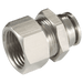 FT Pro 12MM X 1/4" BSP Female Bulkhead MPMF12-G02 - FluidAirFittings