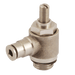 FT Pro 1/4" BSPP Male X 8MM OD Speed Control Valve MNSP8-G02 - FluidAirFittings