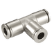 FT Pro 10MM OD Equal Tee MPUT-10 - FluidAirFittings