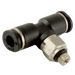 FT Pro M6 X 6MM Micro Male Tee Branch PT06-M6C - FluidAirFittings