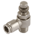 FT Pro 1/4" BSPP Male X 8MM OD Speed Control Valve SSNSE8-G02 - FluidAirFittings