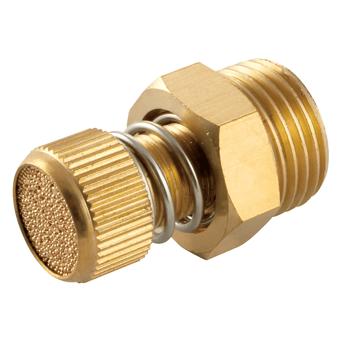 FT Pro 1/2" BSPP Male Silencer 1881002 - FluidAirFittings