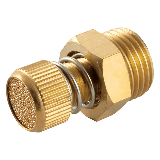 FT Pro 1/4" BSPP Male Silencer 1881004 - FluidAirFittings