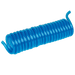 FT Pro 4MM OD X 2.5MM ID 1M Polyurethane Coil Hose Crystal Blue PUC4/1CB - FluidAirFittings
