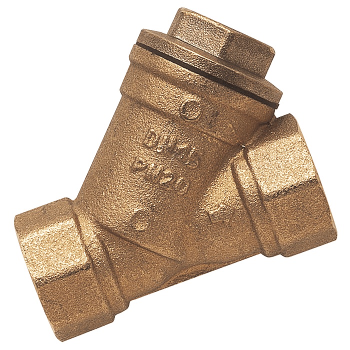 FT Pro 1.1/2" BSP Female "Y" Brass Strainer YS-112 - FluidAirFittings