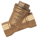 FT Pro 1.1/2" BSP Female "Y" Brass Strainer YS-112 - FluidAirFittings