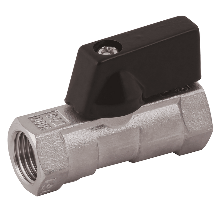 Haitima 1/4"BSPF 316SS Mini Valve 980-1/4 - FluidAirFittings