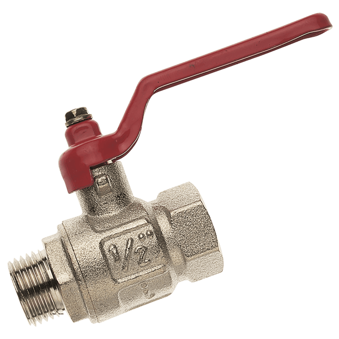 ITAP 1.1/2" BSPP Brass Ball Valve Lever Handle BV91-112 - FluidAirFittings