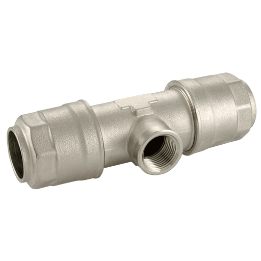 Aignep Infinity Female Tee 50MM OD X 3/4" 9023600004 - FluidAirFittings
