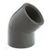 Comer 1.1/2" BSPP Female Equal 45 PVC PVE45-112 - FluidAirFittings