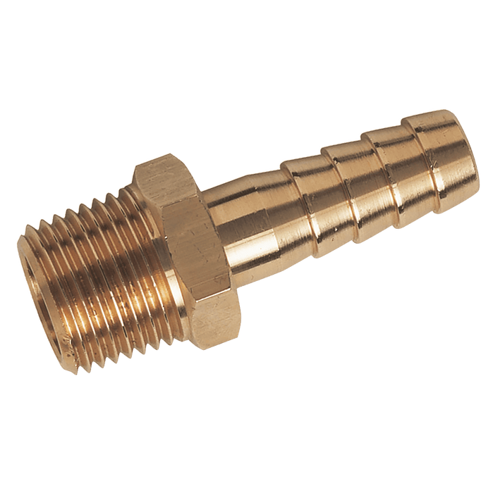 FT Pro 1" NPT Male Straight Hose Tail 650-3312 - FluidAirFittings
