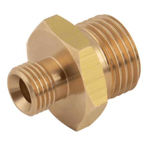 FT Pro 1.1/2" BSPP Male X 1.1/4" BSPP Male 60° Male Adaptor PM112-114 - FluidAirFittings