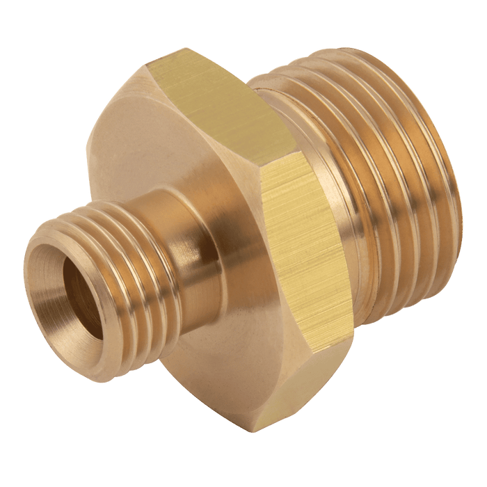 FT Pro 1.1/2" BSPP Male X 1.1/4" BSPP Male 60° Male Adaptor PM112-114 - FluidAirFittings