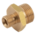 FT Pro 1.1/2" BSPP Male X 1.1/4" BSPP Male 60° Male Adaptor PM112-114 - FluidAirFittings