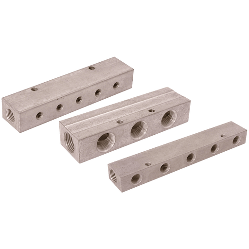 FT Pro Manifold 3/8" BSP X 2 X 1/4" BSP 4 X 2 Row MAN-152.44 - FluidAirFittings