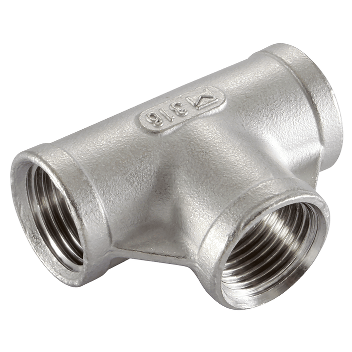 Haitima 2.1/2" BSPP Female Equal Tee ET-212 - FluidAirFittings