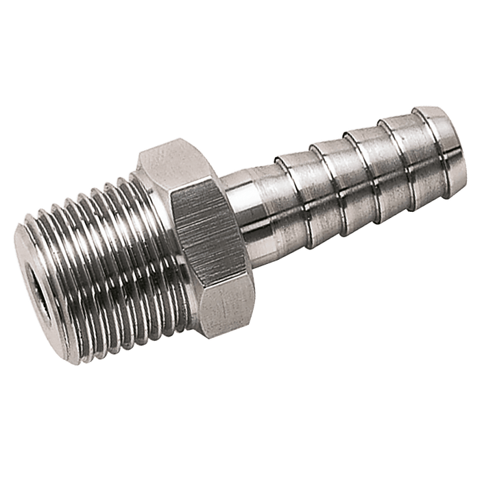 Haitima 1" BSPT Male X 31MM ID Hose Tail Adaptor HT-1-31 - FluidAirFittings