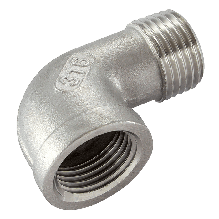 Haitima 1" BSPT Male X 1" BSPP Female Street Elbow SE-1 - FluidAirFittings