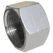 Haitima 2" BSP Female Hex Blank Cap 316 SS HBC-2 - FluidAirFittings