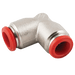 Aignep 03MM OD X 03MM OD Equal Elbow Push-in P9-3 - FluidAirFittings