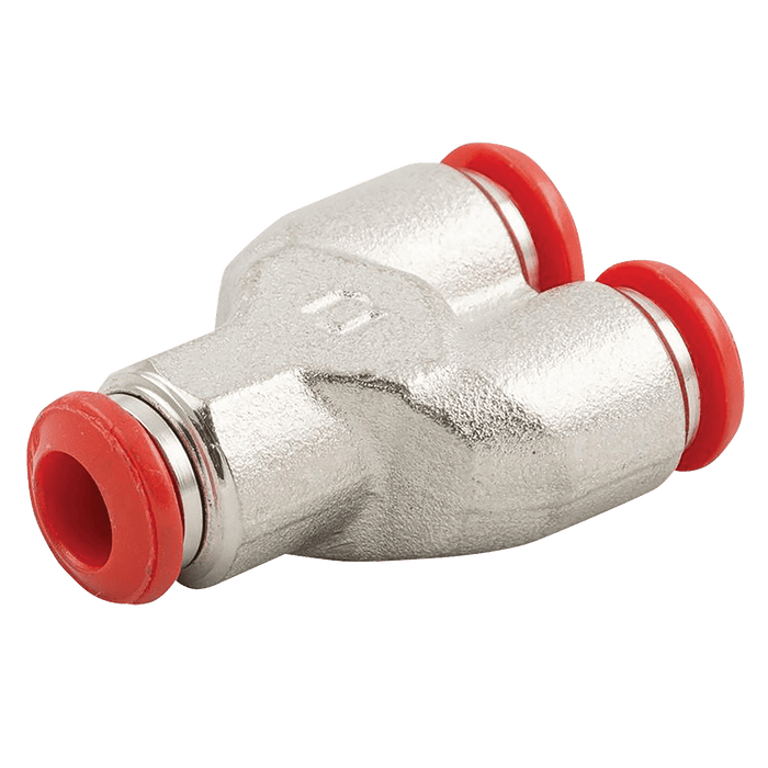 Aignep 03MM OD Equal "Y" Piece Push-in P21-3 - FluidAirFittings