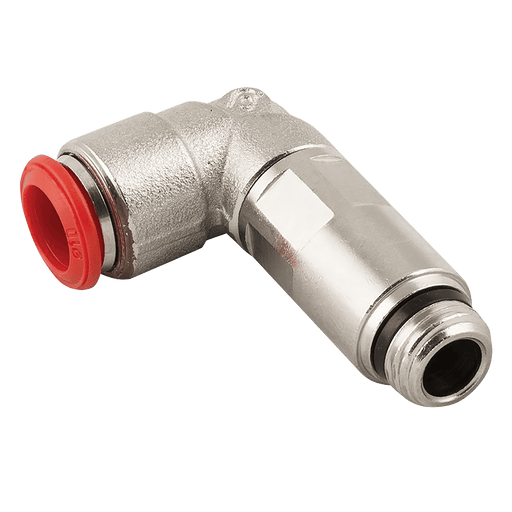 Aignep 06MM OD X 1/4" BSPT Male SW Ext Elbow P50-6-14 - FluidAirFittings