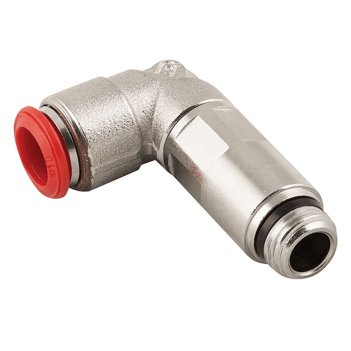 Aignep 10MM OD X 3/8" BSPT Male SW Ext Elbow P50-10-38 - FluidAirFittings